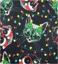 Dreamtimes Magnetic Kitchen Dishwasher Sticker, Kitten and Puppy Faces Decorative Dishwasher Cover Stickers,Easy Trim Fridge Door Cover Sticker, 23 x 26