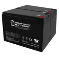 12V 10AH Currie eZip Trailz Electric Bike Battery - 2 Pack