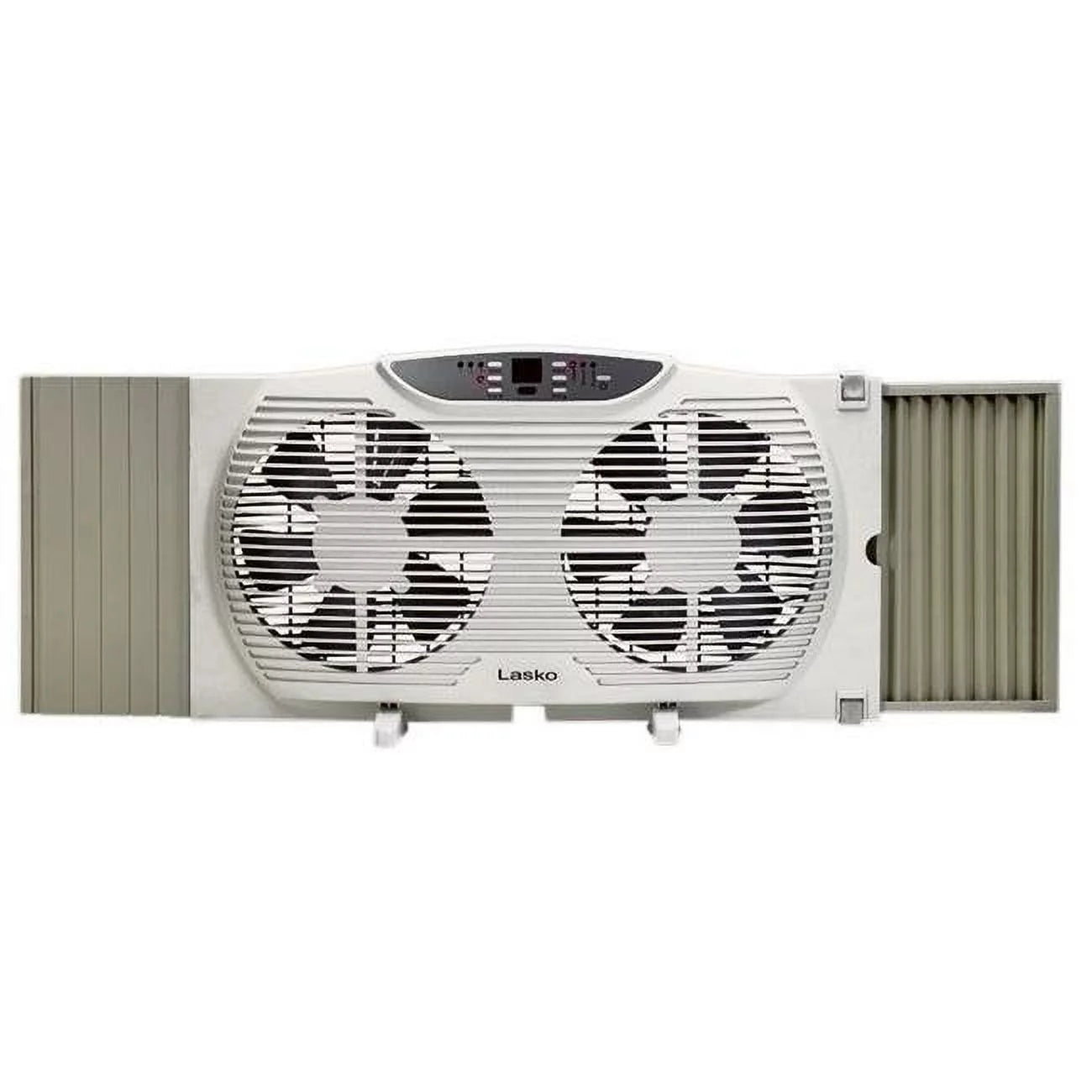 9 in. 3 Speed Electric Electronically Reversible Twin Window Fan