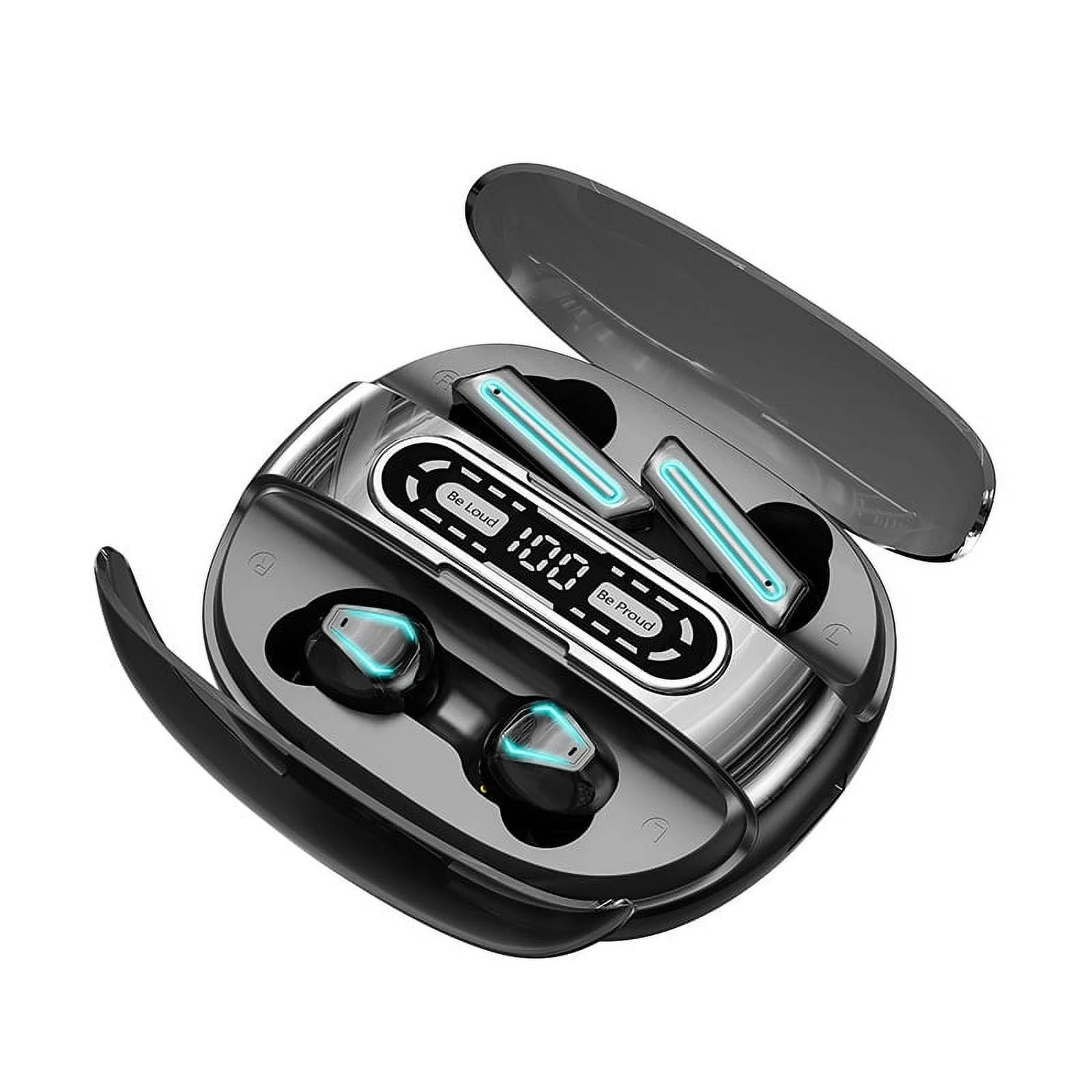 2023 New M56 Tws Waterproof In-Ear Hi-fi Stereo Wireless Earbuds Sports Life Headphones Gaming Headset For Iphone/Android, 800mAh Charger Case, (50mAh*2 Earbuds). Best Gifts To Man&Women.