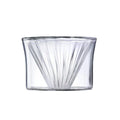 Simple Coffee Filter Glass Coffee Dripper Removable 1-2 Jug filter cup