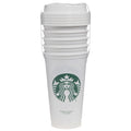 Starbucks 16oz Reusable Cups 5-Pack White