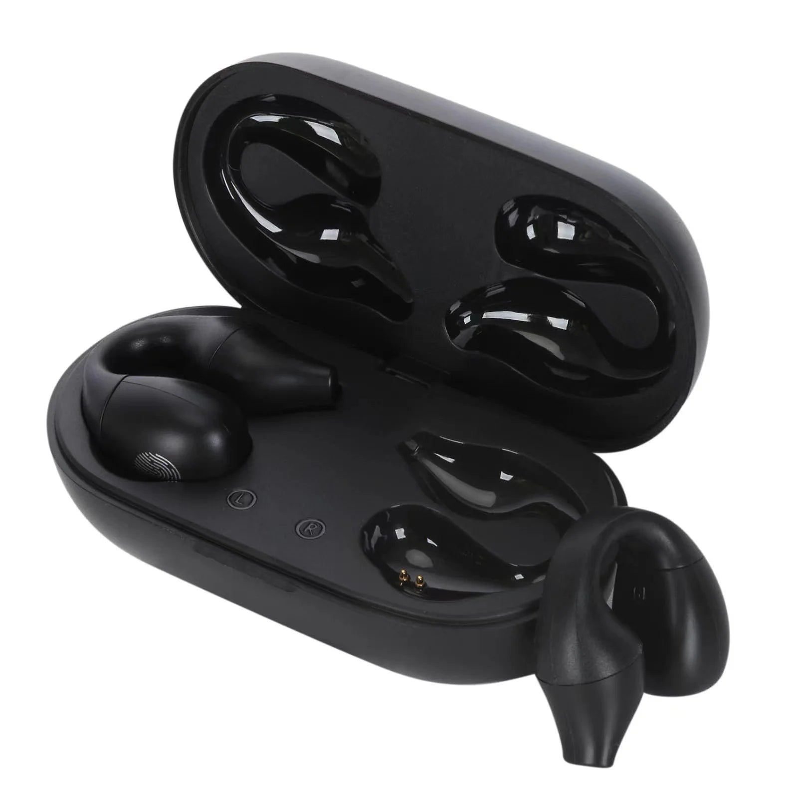 New S03 Tws Outdoor In-Ear Hi-fi Stereo Wireless Earbuds, Cycling Driving Waterproof Sports Headphones Gaming Headset For Iphone/Android, 200mAh Charger Case, (30mAh*2 Earbuds), Best Gifts For Men £¦ W