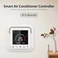 Dcenta WiFi Intelligent Humidity Infrared Controller USB Power Supplys Home Living Room Bedroom Air Conditioner LCD Display Screen with Backlight APP Remotes Control