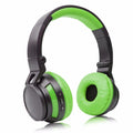 Stereo Wireless Headset/ Headphones for Panasonic Eluga Ray 700, P99,Eluga 14,Ray 500,P9,P55 Max, Ray X,Ray Max (Green/ Black)
