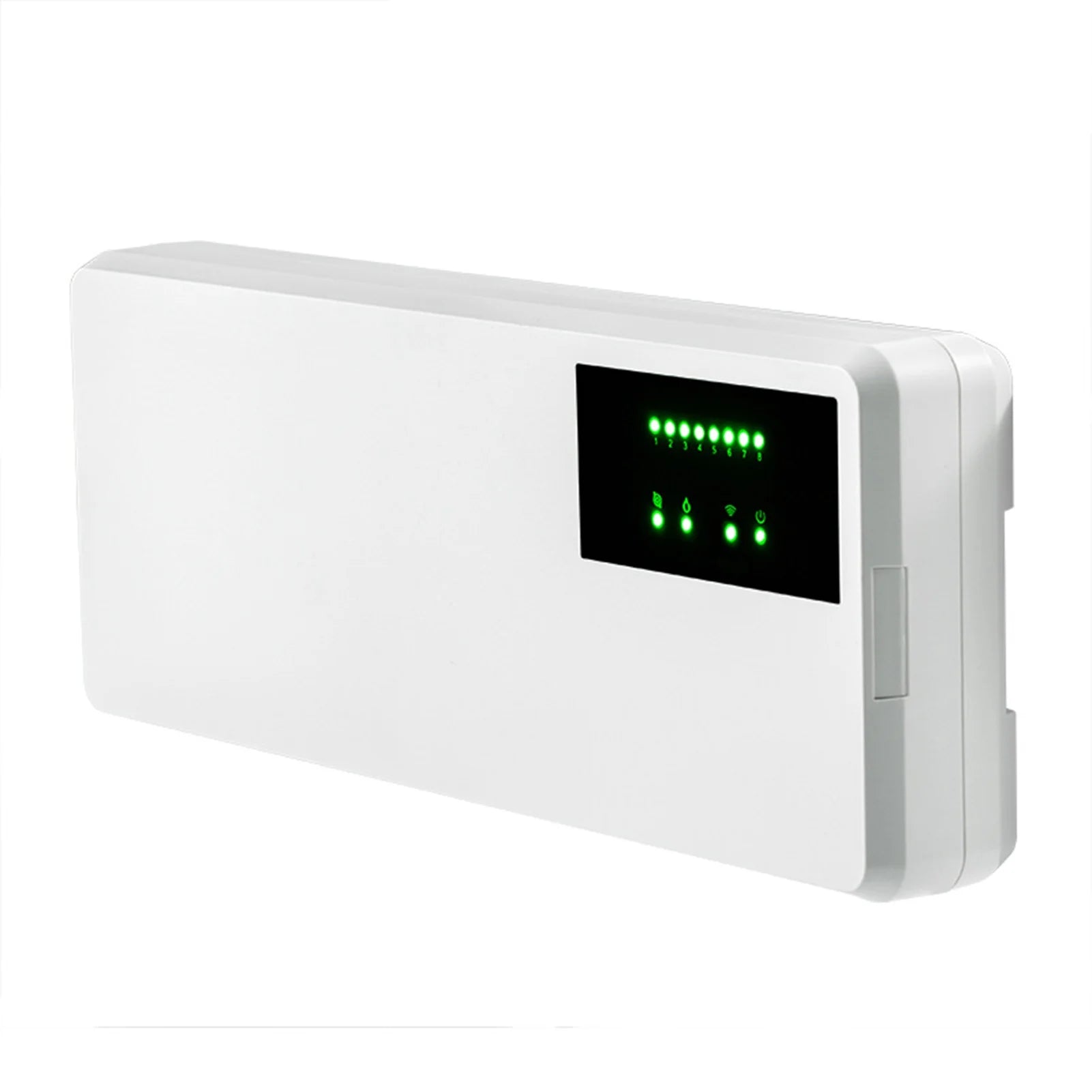 Gecheer 8-Channel Concentrator Hub Controller 8 Sub-chamber Electric Valve Control Box for Underfloor Heating System Air Conditioner  Controller Gas Boiler Circulating Pump  Boiler