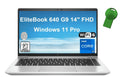 HP EliteBook 640 G9 14 FHD Business Laptop, 12th Gen Intel 10-Core i7-1255U, 32GB DDR4 RAM, 2TB PCIe SSD, WiFi 6, Bluetooth 5.3, Backlit KB, Fingerprint Reader, Windows 11 Pro