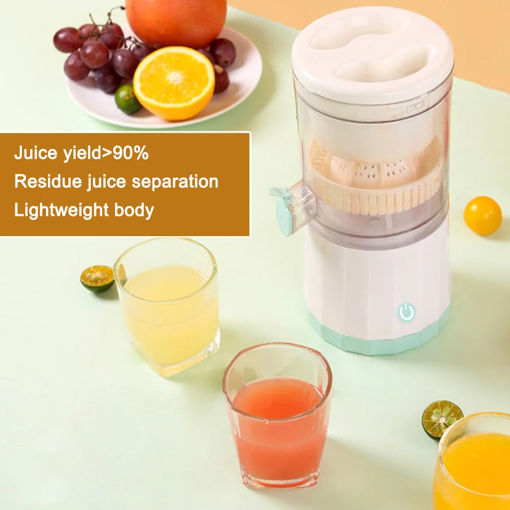 Portable Wireless Blender Multifunctional Household Electric Juicer Fruit Blender Built-in 1200mAh Rechargeable Battery for Travel Sports Kitchen