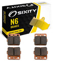 Sixity N6 Sintered Brake Pads FA84/2 FA84/2 Front Rear Replacement Kit Full Complete