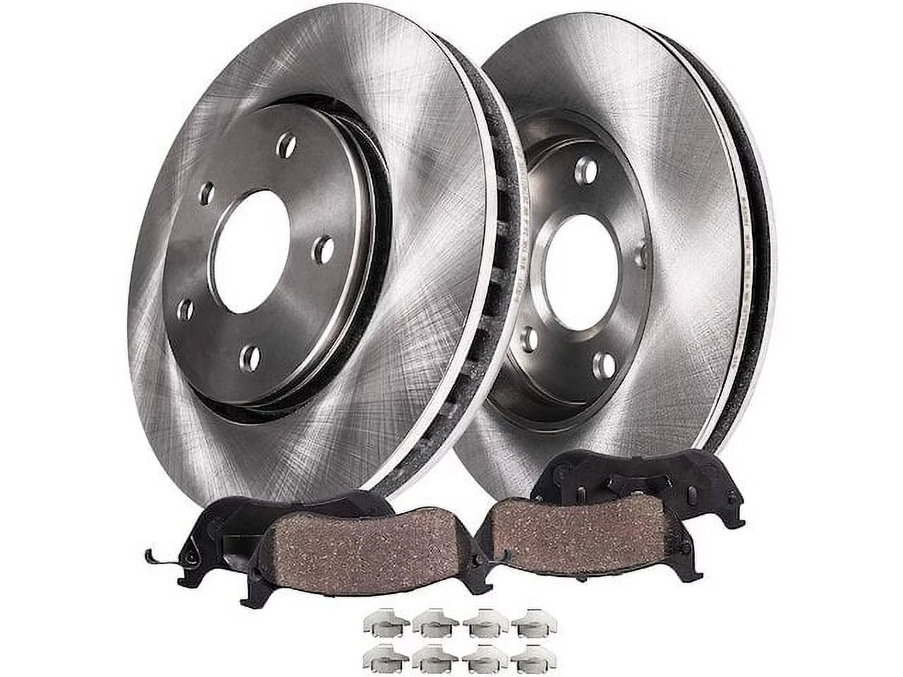 Front Brake Pad and Rotor Kit - Compatible with 2003 - 2008 Honda Pilot 2004 2005 2006 2007