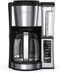 Open Box Ninja CE251 12-Cup Programmable Coffee 2 Brew Style - Black/Stainless Steel