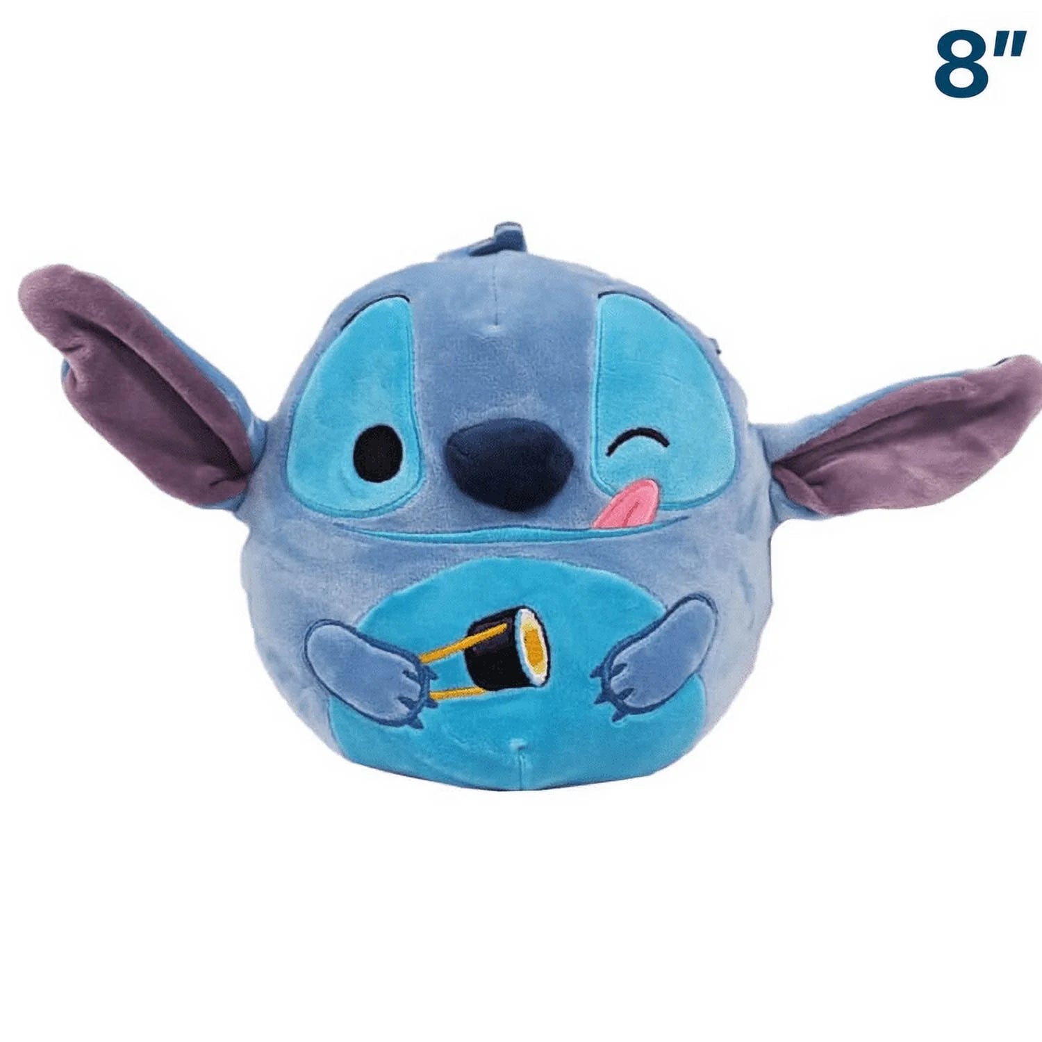 Squishmallows 8 Stitch with Sushi - Child's Ultra Soft Stuffed Toy