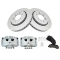 Front Ceramic Brake Pad Coated Rotor & Caliper Kit w/Chemicals For 12-16 F-150 Fits select: 2016 FORD F150, 2014-2015 FORD F150 SUPER CAB