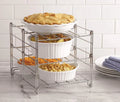 Nifty 3-Tier Oven Rack ¨C Non-Stick, Dishwasher Safe, Chrome-Plated Steel Construction