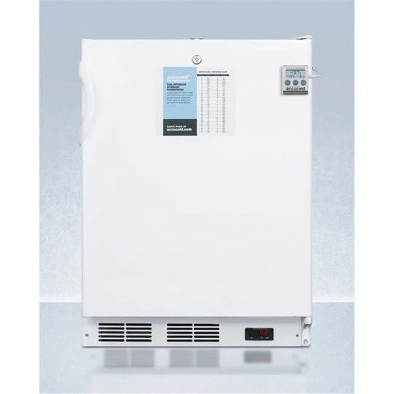 32.25 x 23.63 x 23.5 in. Built-In ADA Compliant All-Refrigerator, White