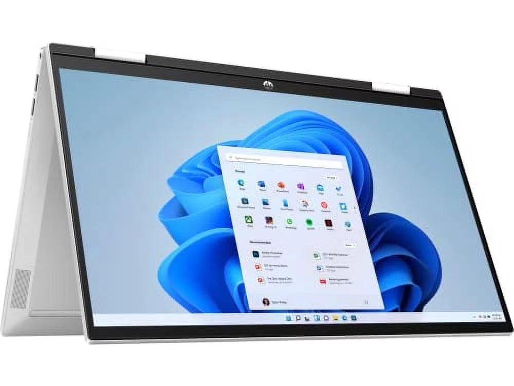 2022 HP Pavilion X360 15.6 FHD IPS Touchscreen 2-in-1 Laptop Intel 11th i7-1165G7 4-Core Iris Xe Graphics 32GB DDR4 1TB SSD Type-C Displayport WiFi 6 FP Reader Windows 10 Pro w/ RATZK 32GB USB