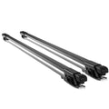 DNA Motoring 54 Adjustable Pair of Aluminum Square Cross Bar Cargo Roof Racks