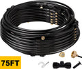 Wadoy Misting Cooling System, 75FT Misters for Outside Patio with 3/4¡¯¡¯ Brass Adapter