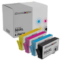 DI Ink Cartridge Replacements for HP 564XL High Yield (B, C, M, Y, 4-Pack) Compatible with HP Deskjet: 3070a 3520 eAIO 3521 3522 eAIO 3524 eAIO 3526 OfficeJet: 4620 4622 4622 eAIO PhotoSmart: 5510