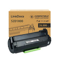 LinkDocs 521H, 52D1H00 High Yield Compatible Toner Cartridge for Lexmark MS710dn, MS710n, MS711dn, MS810de, MS810dn, MS810dtn, MS810n, MS811dn, MS811dtn, MS811n, MS812de, Laser Printer, 25,000 Pages