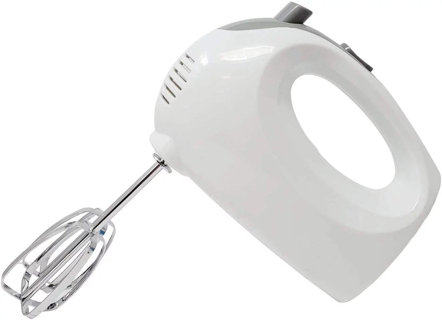 Lightweight Portable Hand Mixer With Dishwasher Safe Beaters for Mixing Doughs & Batters