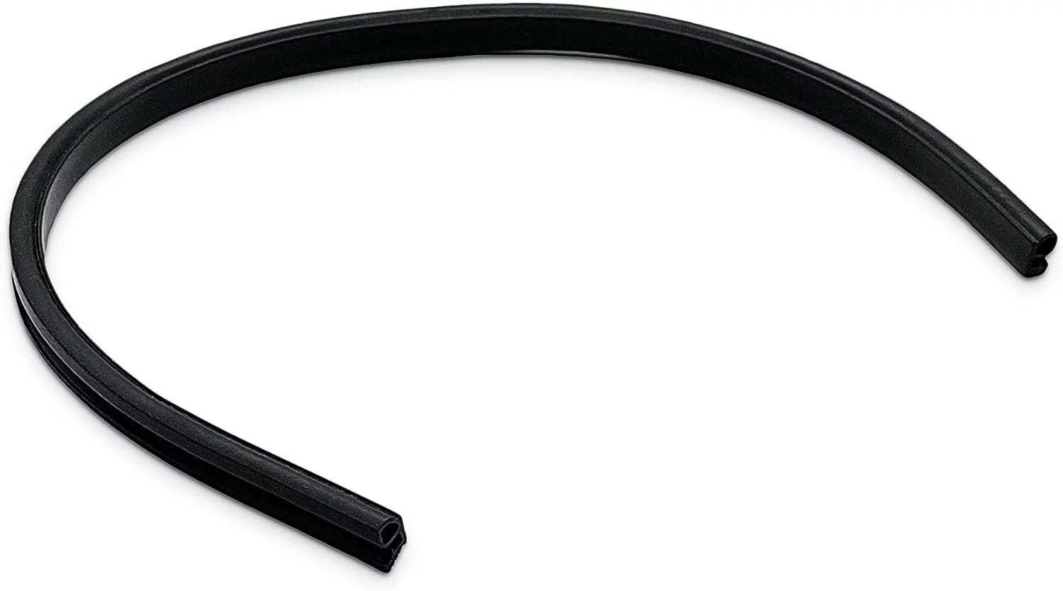 Whole Parts Dishwasher Bottom Door Gasket (Black) Part # 154859401 - Replacement & Compatible With Some Frigidaire and Electrolux Dishwashers - 2 Yr Warranty