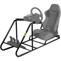 VEVOR Racing Simulator Stand Adjustable Steering Wheel Stand Carbon Steel Racing Wheel Stand fit for Logitech G25, G27, G29, G920, Racing Wheel Gaming Stand, Not Included Wheel,Pedals and Chair