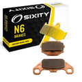 Sixity N6 Sintered Brake Pads FA128 Front Replacement Kit Full Complete