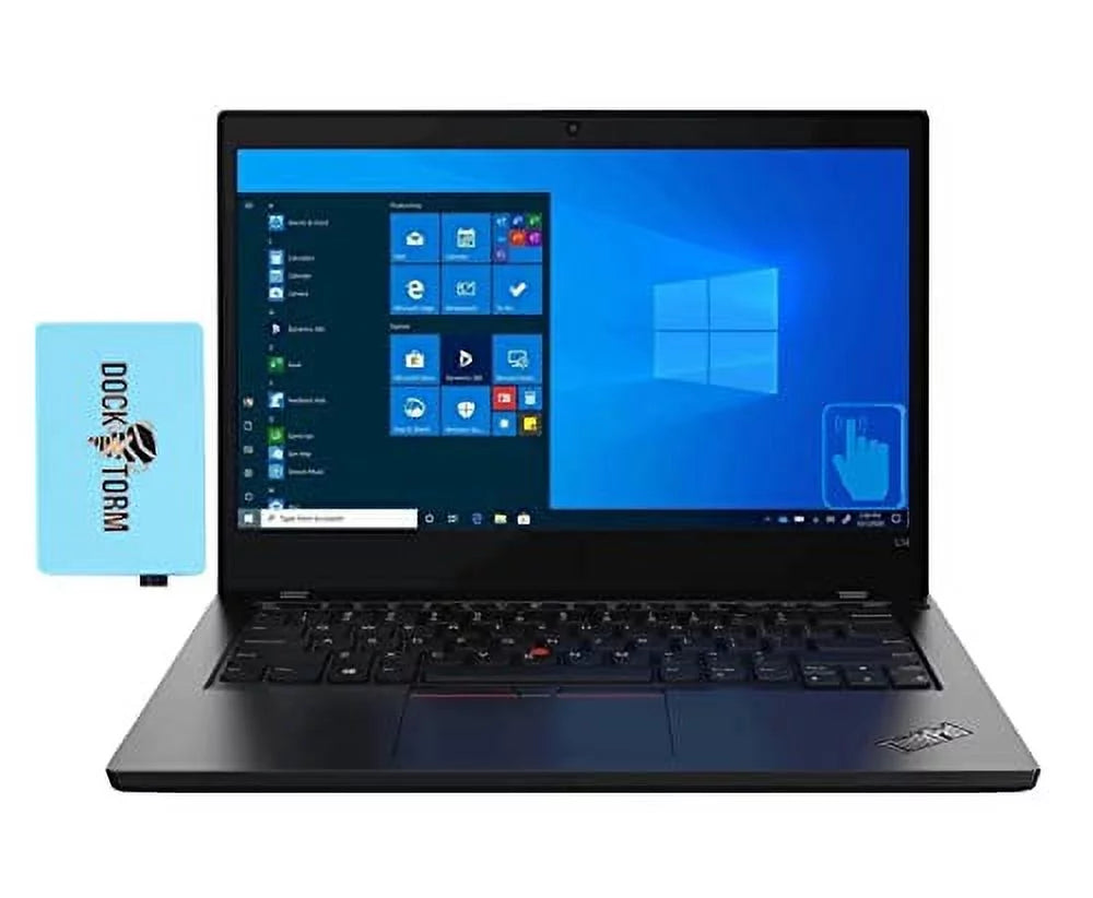 Lenovo ThinkPad L14 Touchscreen 14.0 FHD IPS Business Laptop (Intel i5-1135G7 4-Core, 8GB RAM, 2TB PCIe SSD, Intel Iris Xe, Killer WiFi 6E, Bluetooth 5.3, Webcam, HDMI, Win 11 Pro) with Hub