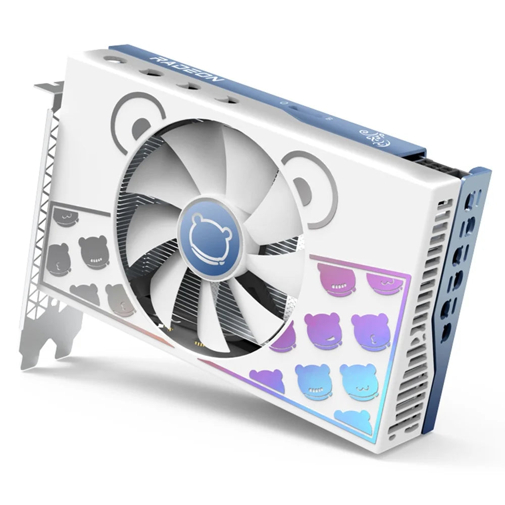 YESTON Graphics Card,Speed DP+ Output RX6500XT  Speed Video Speed DP+ Output BUZHI HUIOP