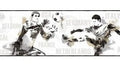 York Wallcoverings Room to Grow Soccer Wall Border