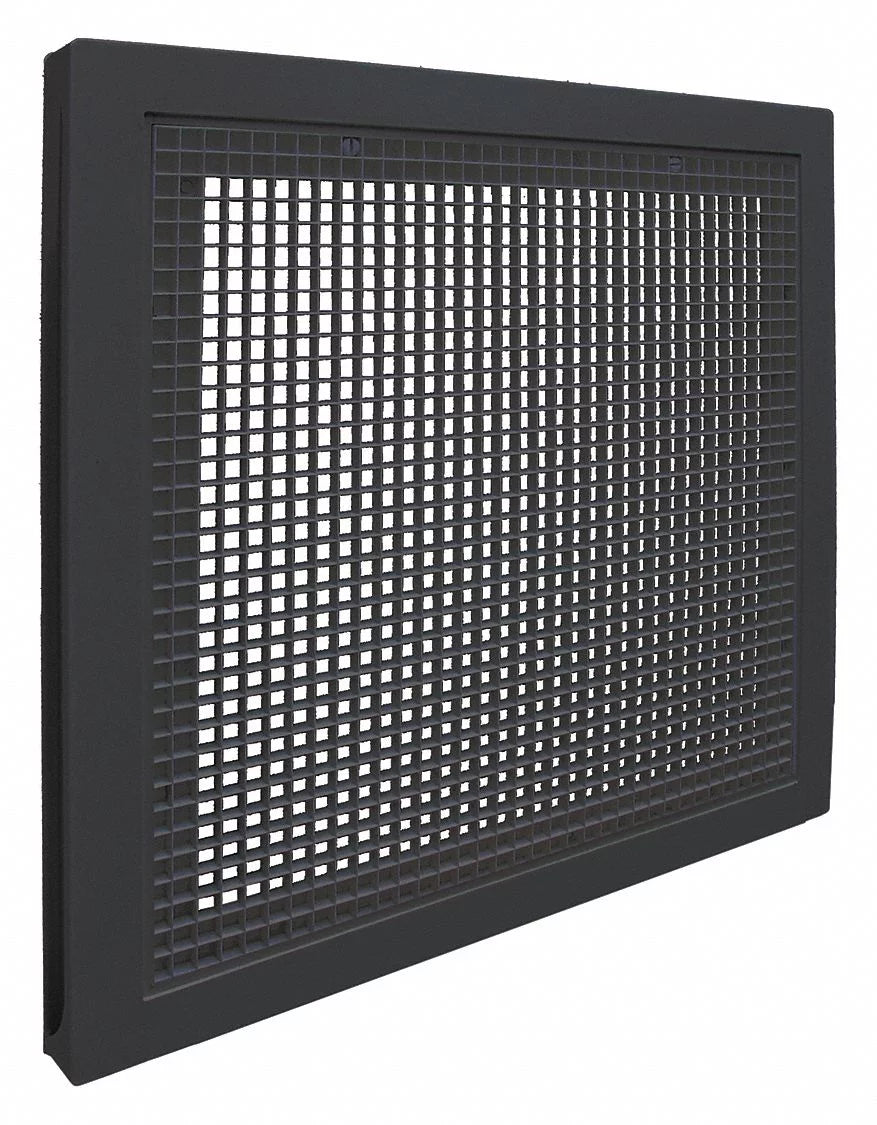 American Louver Return Air Grille,23.75x23.75x2.1  STR-ERFG-BK