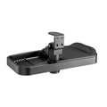 Tripp Lite Under-desk Clamp Storage Tray W/ Built-in Mouse Pad & Wrist Rest - Mounting Kit - For Mouse - Plastic - Black - Desk-mountable