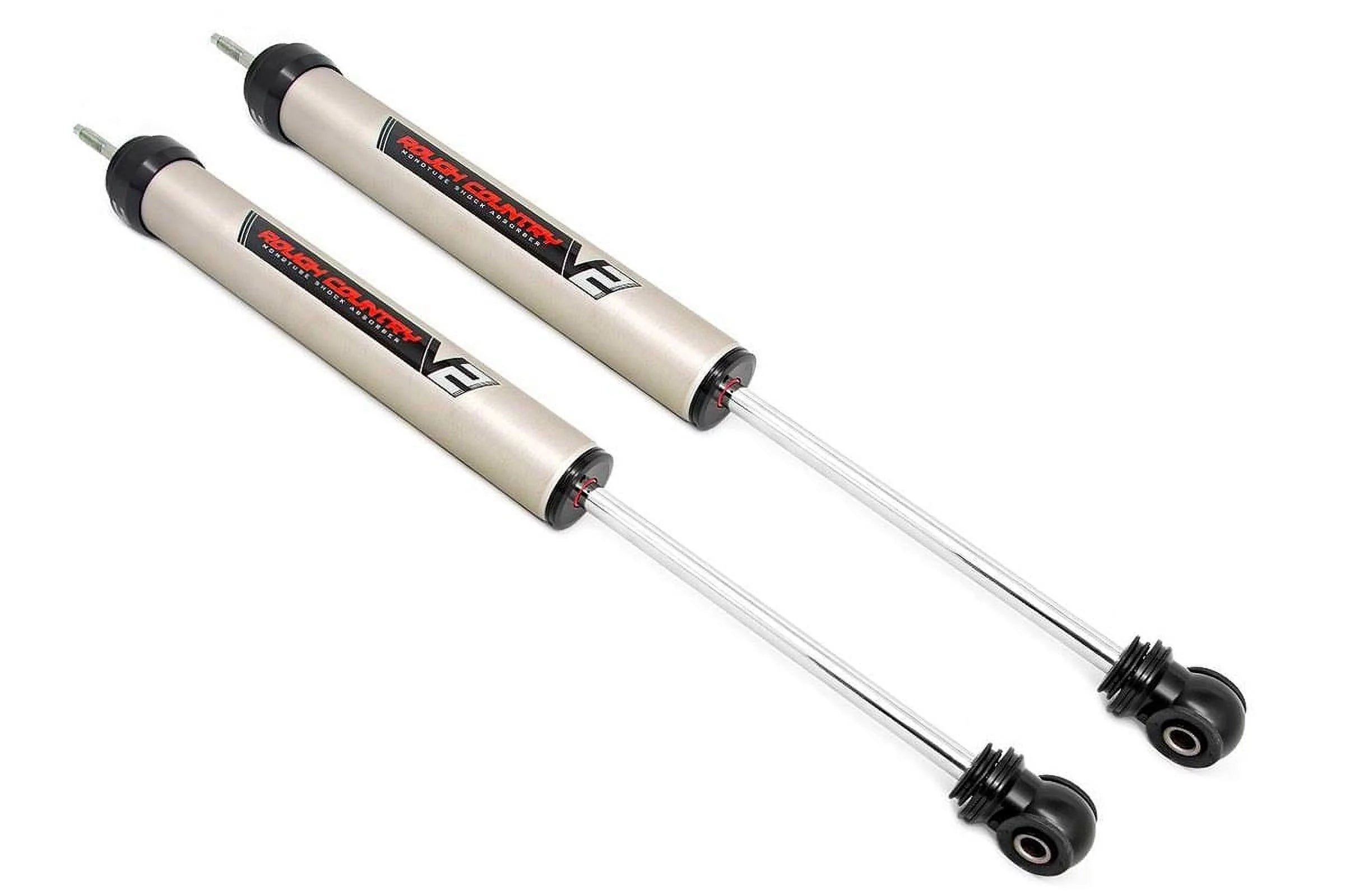 Rough Country 2-4.5 V2 Front Shocks for 2007-2018 Jeep Wrangler JK - 760740_B