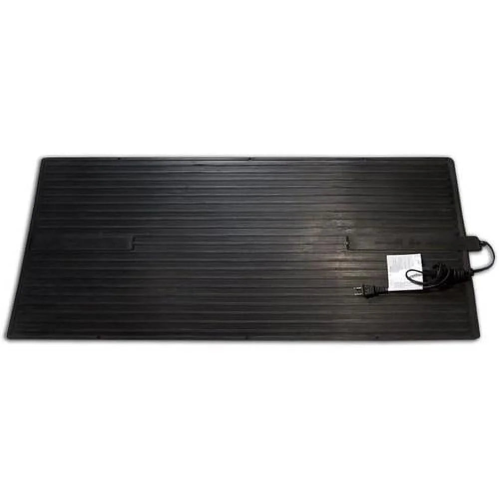 Products Electric Foot Warmer Mat-Heated Rubber Pad, Small Portable Floor Heater, For Home, Office, Garage, Car Use, 135 Watts, 8 Lbs, 36.5 X 16 X 0.25, Black