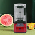 74Oz Countertop Blender 2200W Commercial Soundproof Smoothie Maker Juicer Mixer