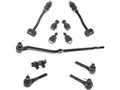 Front Ball Joint Sway Bar Link Tie Rod End Kit - 11 Piece - Compatible with 1991 - 2001 Jeep Cherokee 4WD 1992 1993 1994 1995 1996 1997 1998 1999 2000