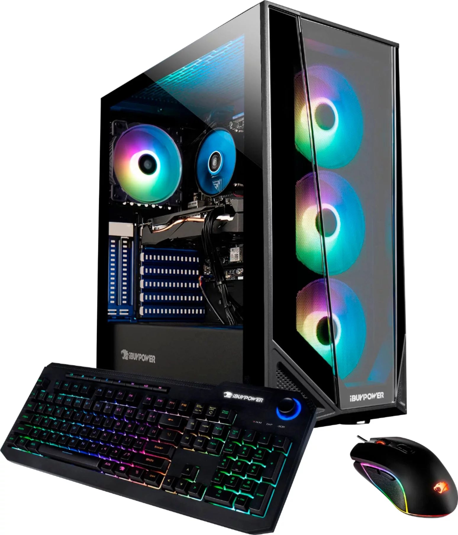 iBUYPOWER - Trace MR Gaming Desktop - Intel i7-10700F - 16GB Memory - NVIDIA GeForce GTX 1660 Super 6GB - 480GB SSD + 1TB HDD BB990 Desktop PC Computer