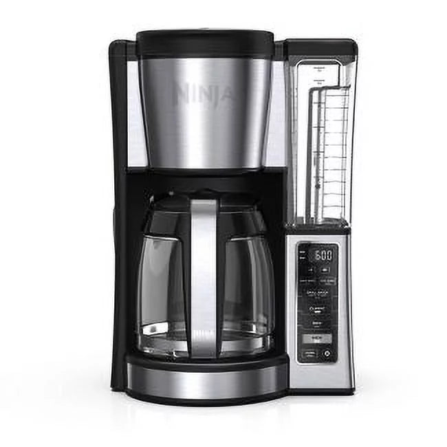 Open Box Ninja 12-Cup Programmable Coffee Brewer CE200 - Silver/Black