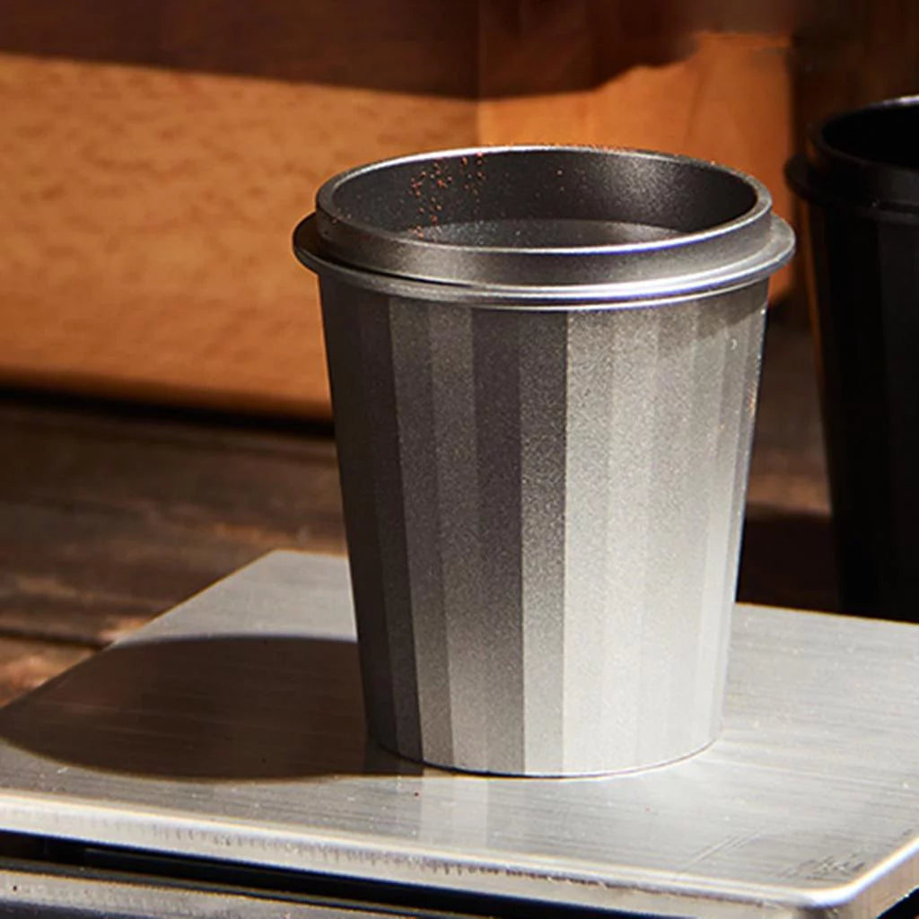 Aluminum Alloy Espresso Dosing Cup Coffee Machine Accessories Corrosion