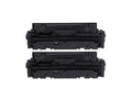 PrinterDash Compatible Replacement for Color LaserJet Enterprise M455/M480/PRO M454/M479 Series Black High Yield Toner Cartridge (2/PK-7500 Page Yield) (NO. 414X) (W2030XCD)
