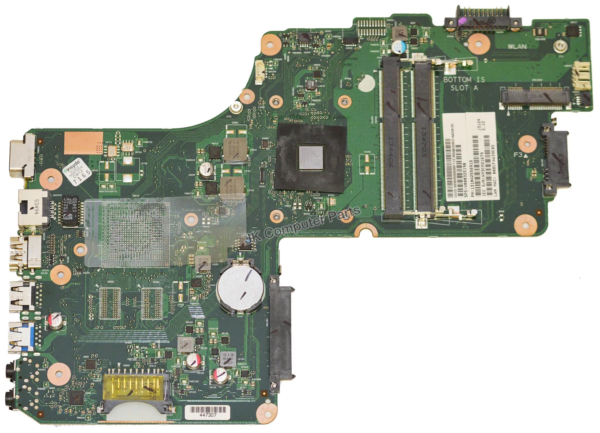 Toshiba Satellite C55D-A5120 E2-3800 1.3GHz AMD