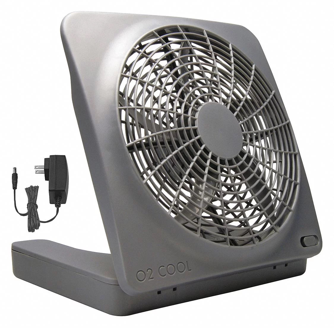Treva/O2cool Compact Fan,2 Speeds,10 Blade Diameter  FD10101A
