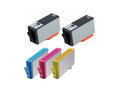 PrinterDash Remanufactured Replacement for HP PhotoSmart 7510/7520/B8550/C5300/C6300/D5400/D7500 High Yield Inkjet Combo Pack (2-BK/1-C/M/Y) (NO. 564XL) (CN680WM_2PK/N9H57FN_1PKMP)