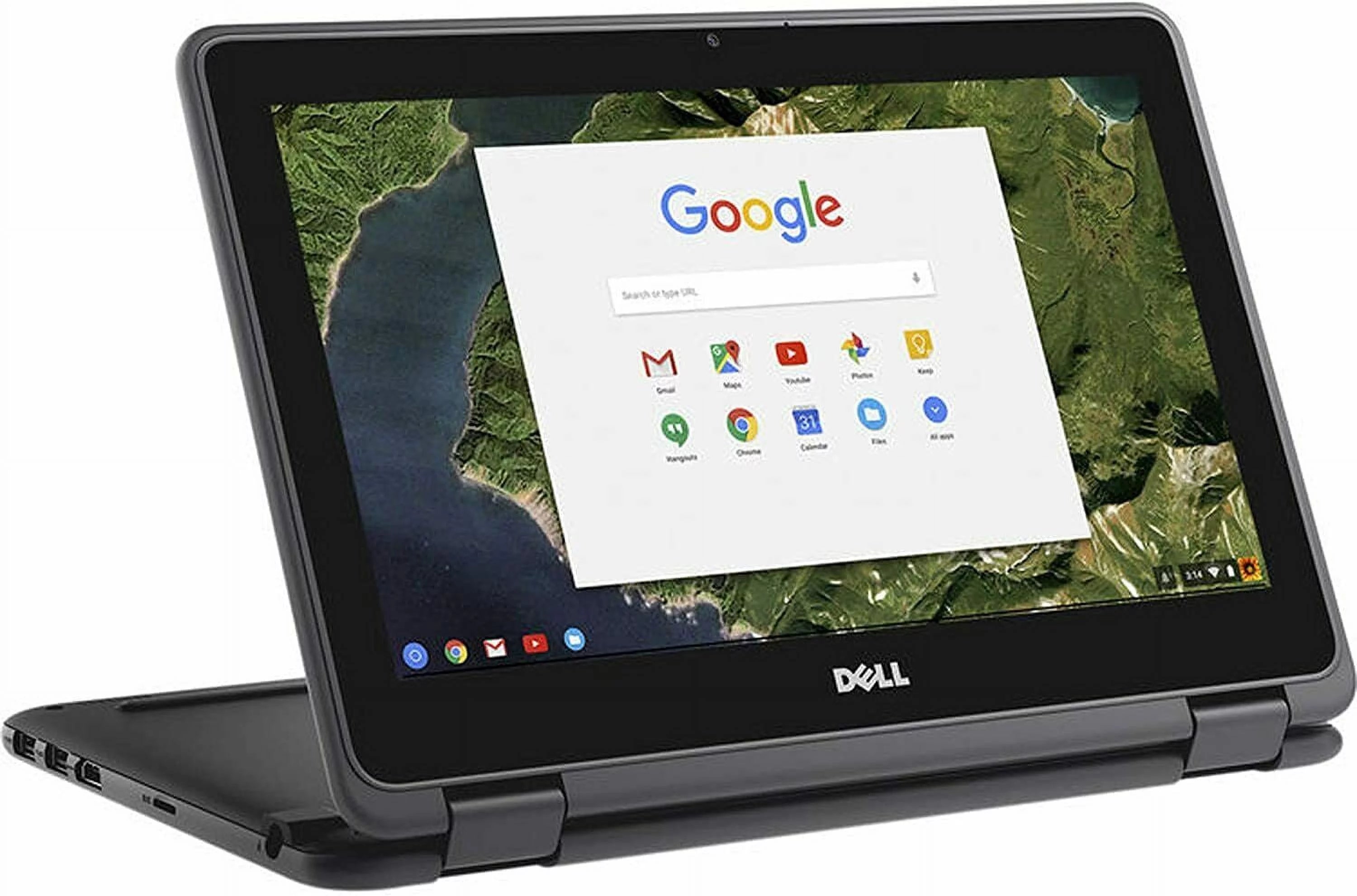 Restored Dell Laptop Chromebook 11 3189 2 in 1 TouchScreen Intel N3060 32GB 4GB WIFI (Refurbished)