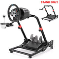 UPGRADED Steering Wheel Stand,EILSORRN Racing Wheel Stand For Thrustmaster Logitech G920 G29 G25 G27 G923 T300RS PC Video Game Accessories Collapsible Tilt-Adjustable Racing Stand