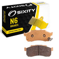 Sixity N6 Sintered Brake Pads FA477 Front Replacement Kit Full Complete