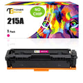 Toner Bank 1-Pack Compatible NO-CHIP Toner Cartridge for HP W2313A 215A for HP MFP M182nw M183fw M182 M183 M155 Printers, Magenta