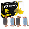 Sixity N6 Sintered Brake Pads FA141 FA141 Front Rear Replacement Kit