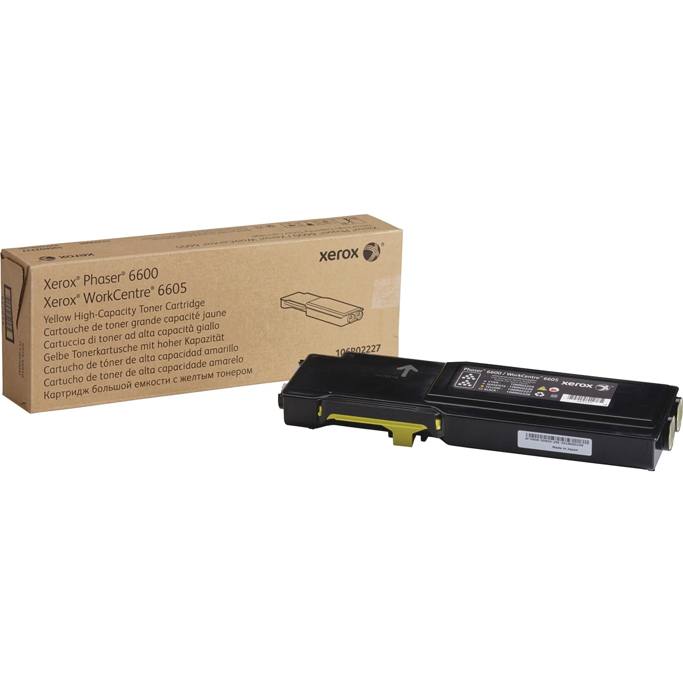 Xerox, XER106R02227, Phaser 6600/WorkCentre 6605 High Capacity Toner Cartridge, 1 Each